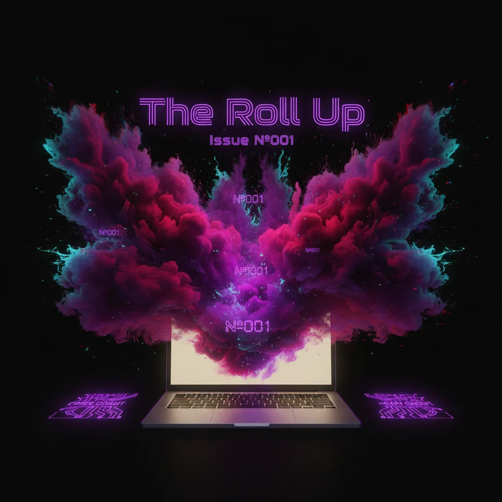 The Roll Up #001 — cover art